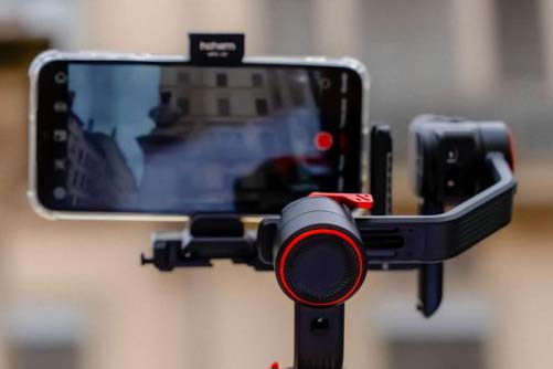 آموزش کار با گیمبال گوشی